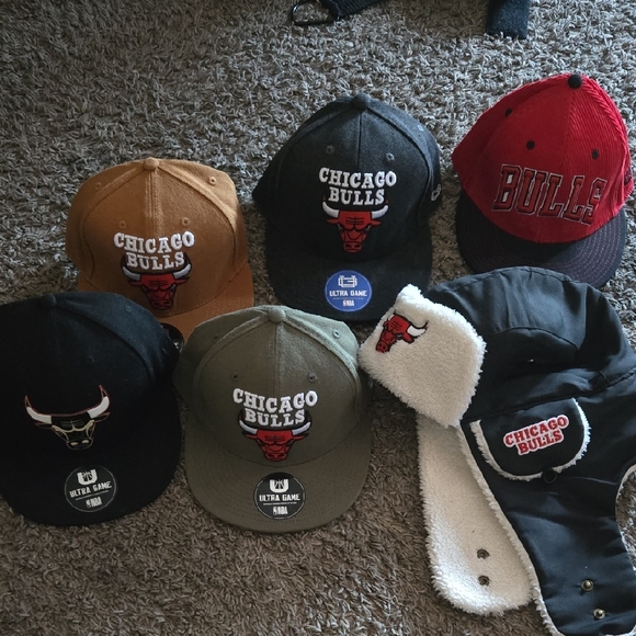 Chicago Bulls Cap Collection - Picture 1 of 1